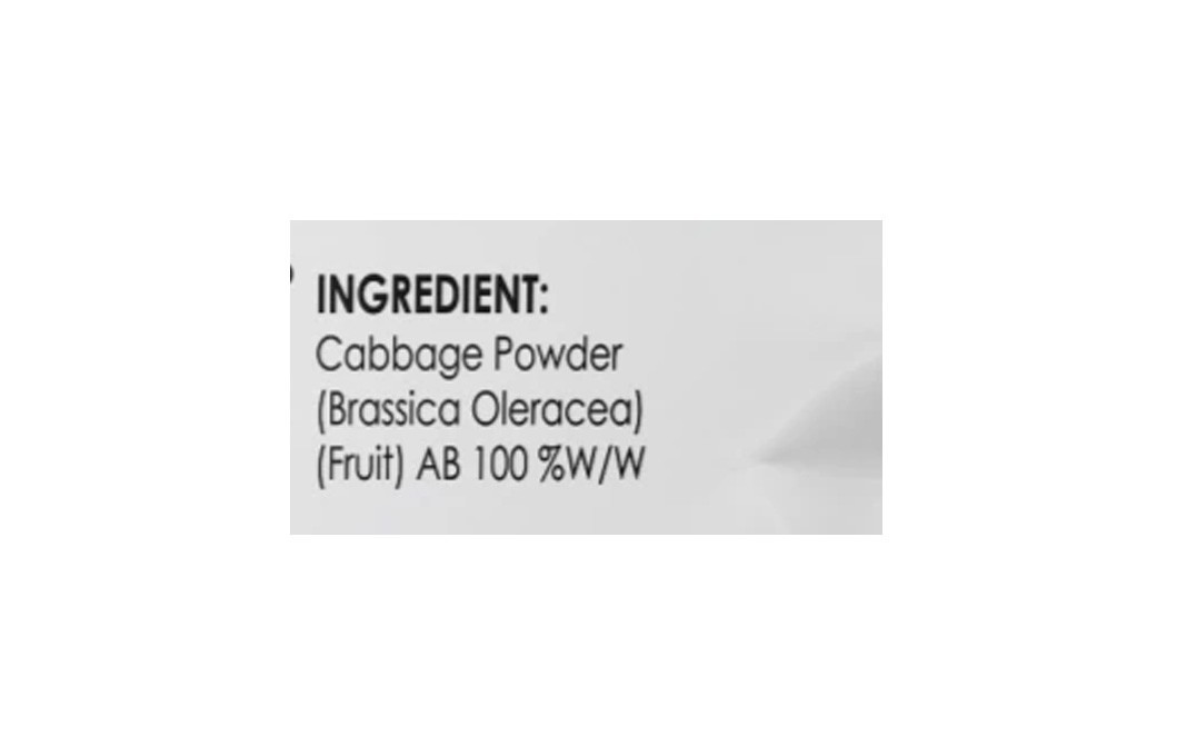 Health Vit Cabbage Powder (Brassica Oleracea)   Pack  100 grams